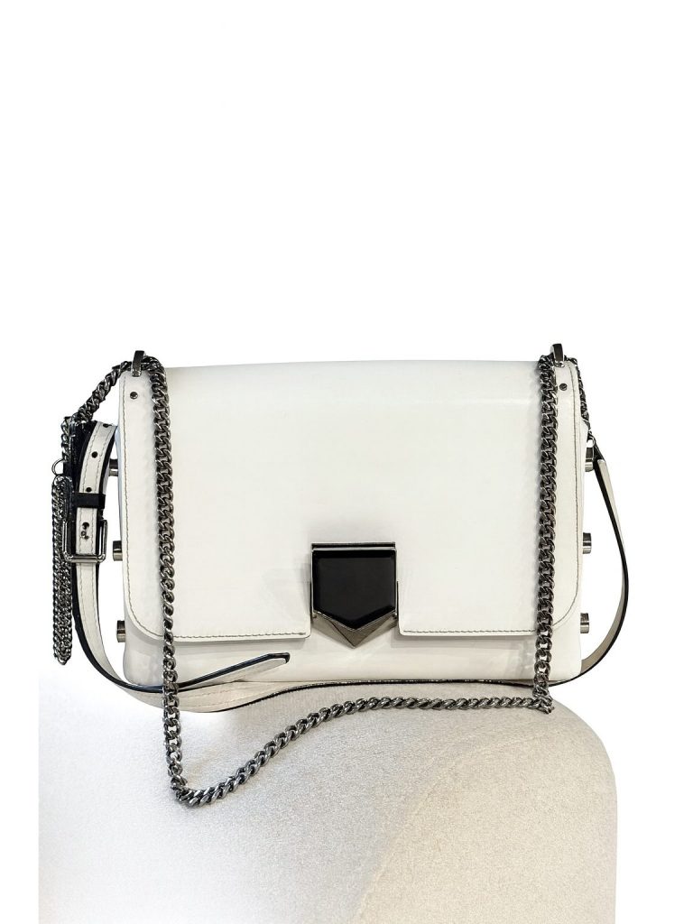 Jimmy Choo — сумка белая 24*18