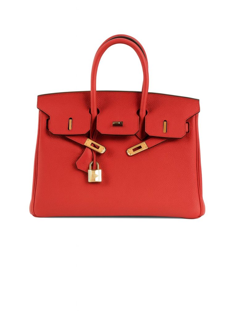 Hermès — сумка Birkin 25 красная