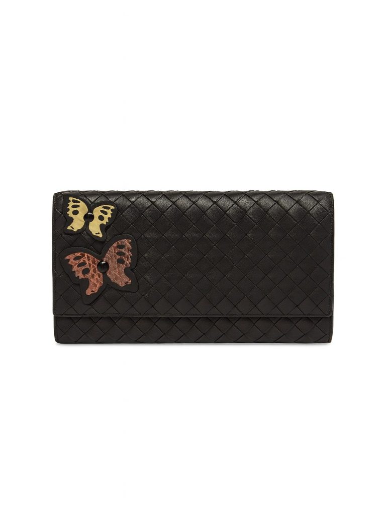 Bottega Veneta — кошелек черный