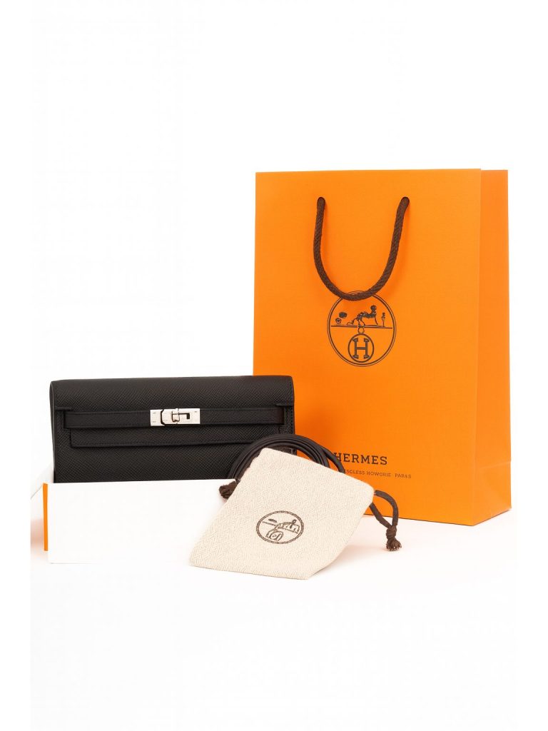 Hermès — сумка Kelly to go черная