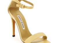 Manolo Blahnik — туфли желтые 38