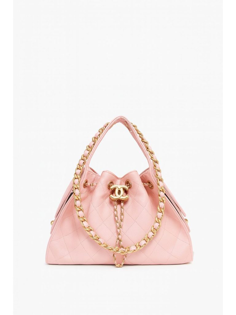 Chanel — сумка 25 small розовая