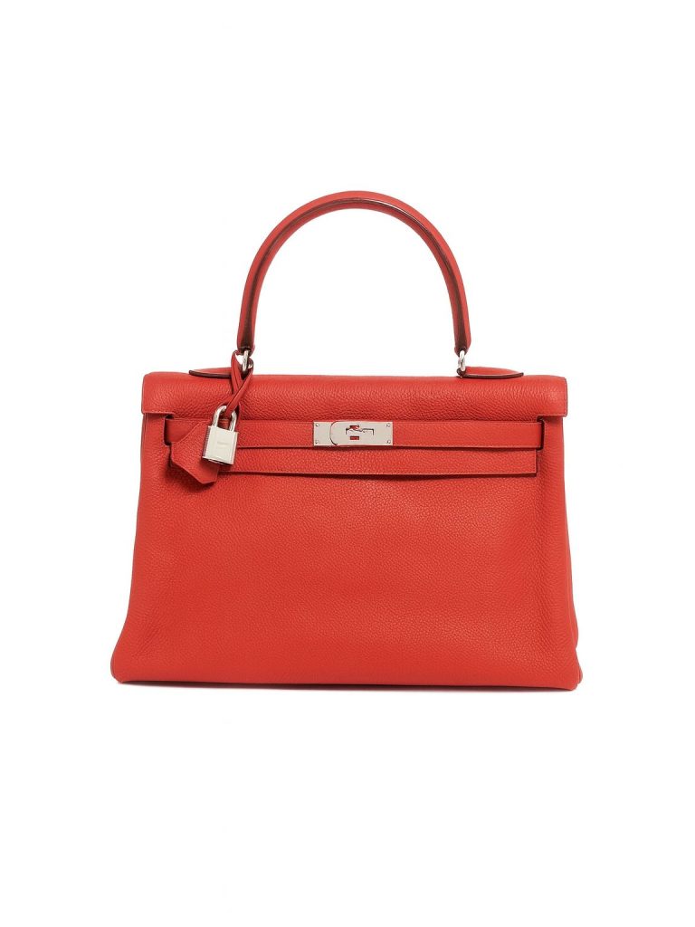 Hermès — сумка Kelly Shoulder 42 Capucine