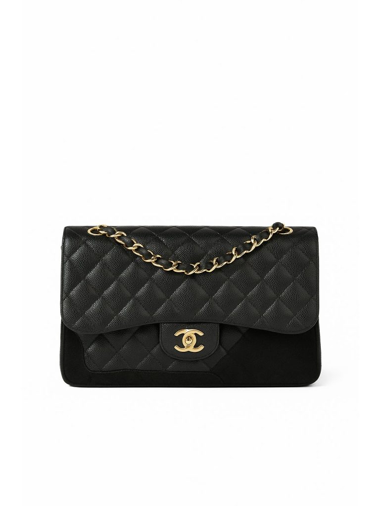 Chanel — сумка Double Flap Jumbo черная