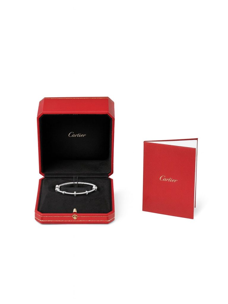 Cartier — браслет белое золото