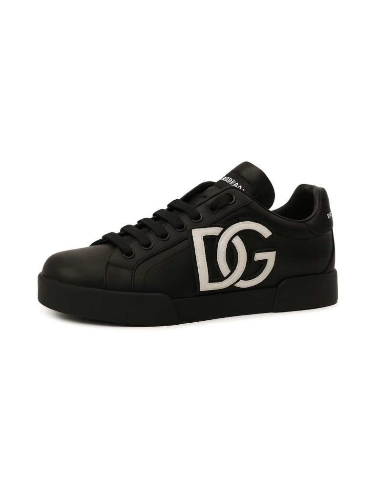Dolce&Gabbana — кроссовки черные 38.5