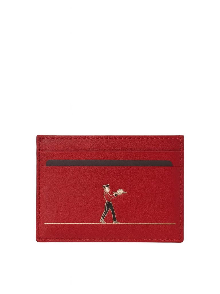 Cartier — картхолдер красный