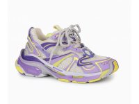 Balenciaga — кроссовки Runner 2.0 серый, фиолетовый, желтые 38