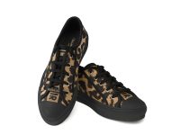 Dior — кеды черный/леопардовые 40