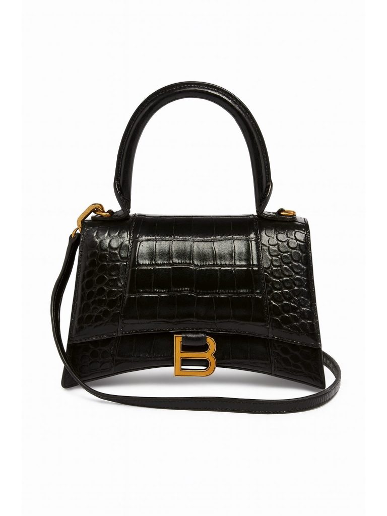 Balenciaga — сумка Hourglass черная