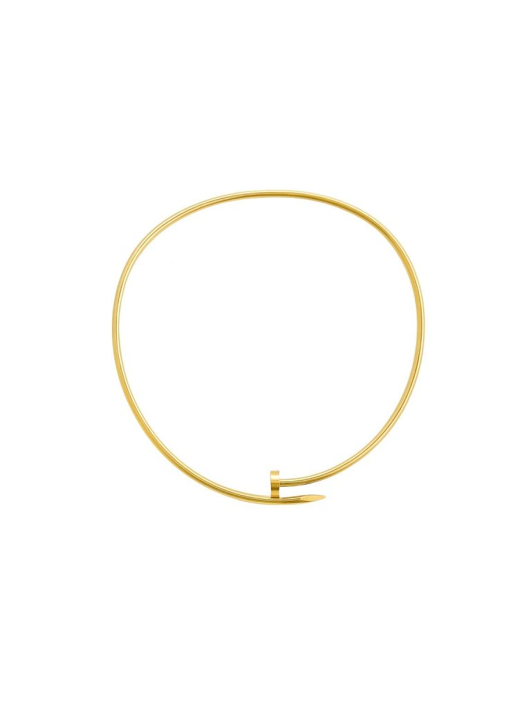 Cartier — колье гвоздь розовое золото 31