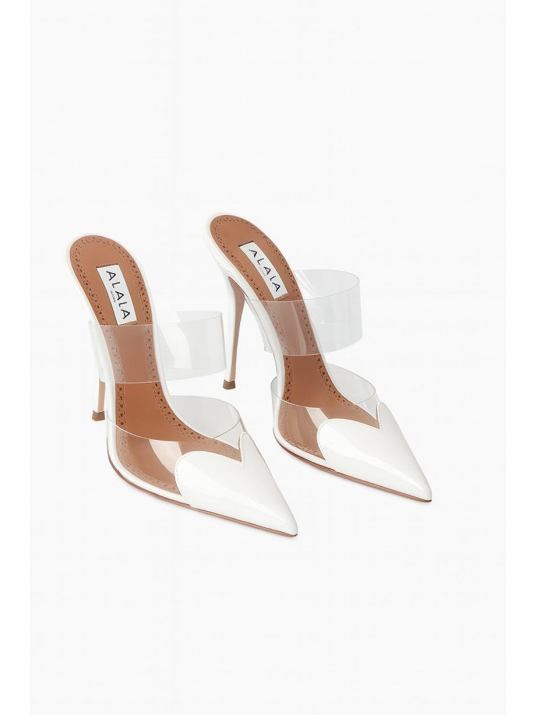 Alaia — мюли белые 38/38.5/39/39.5