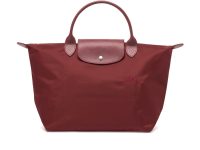 Longchamp — сумка бордовая