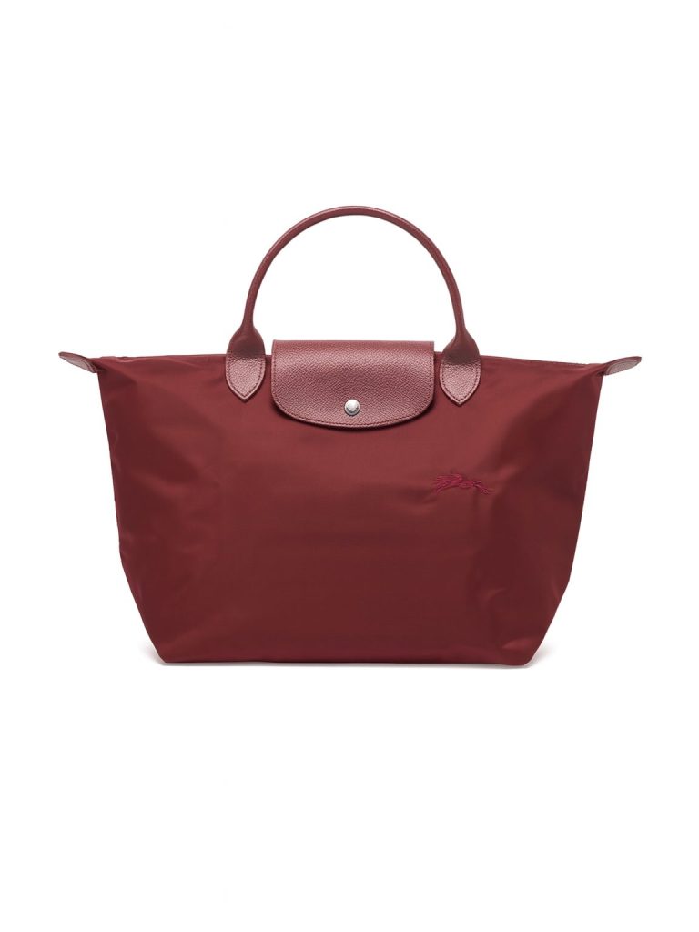 Longchamp — сумка бордовая