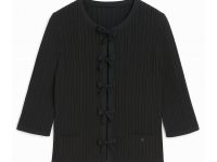 Chanel — кардиган черный 44