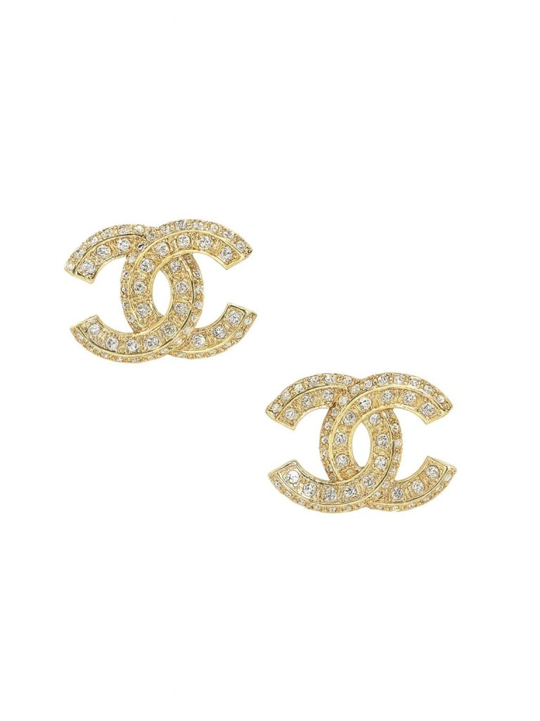 Chanel — серьги золотые б/у