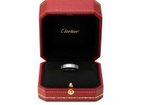 Cartier — кольцо Love Small белое золото 64
