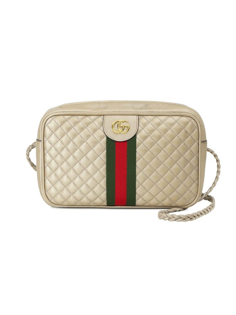 Gucci — сумка золотистая 26×19