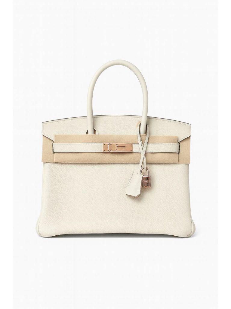 Hermès — сумка birkin 30 craie