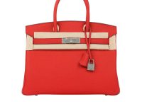 Hermès — сумка birkin 30 rouge casaque