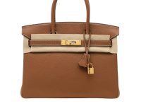 Hermès — сумка birkin 30 gold