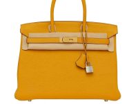 Hermès — сумка birkin 35 солнечная