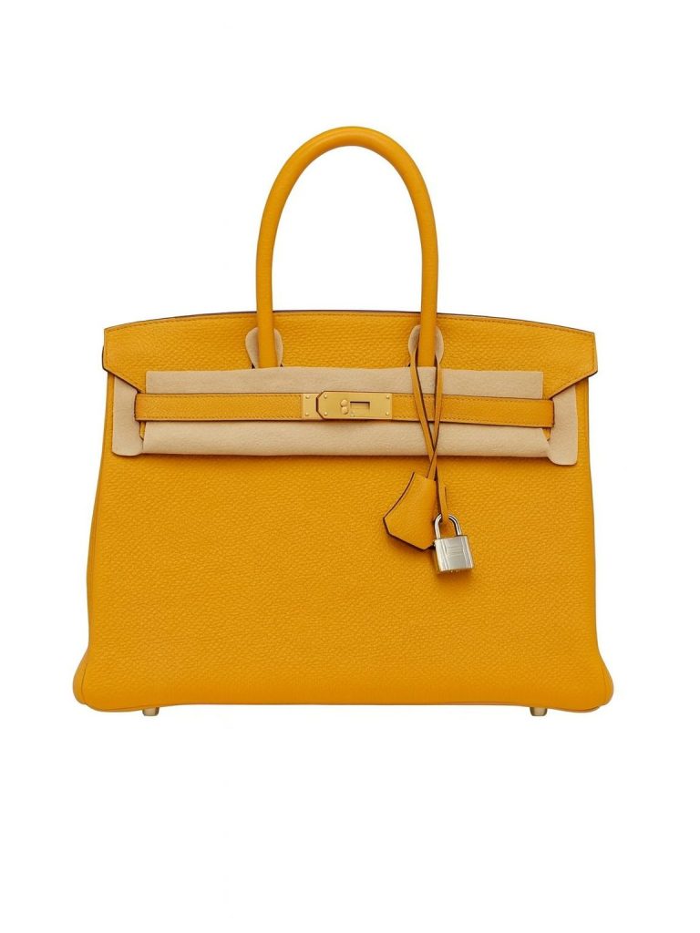 Hermès — сумка birkin 35 солнечная