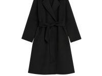 Brioni — пальто темно-синий, почти черное 42