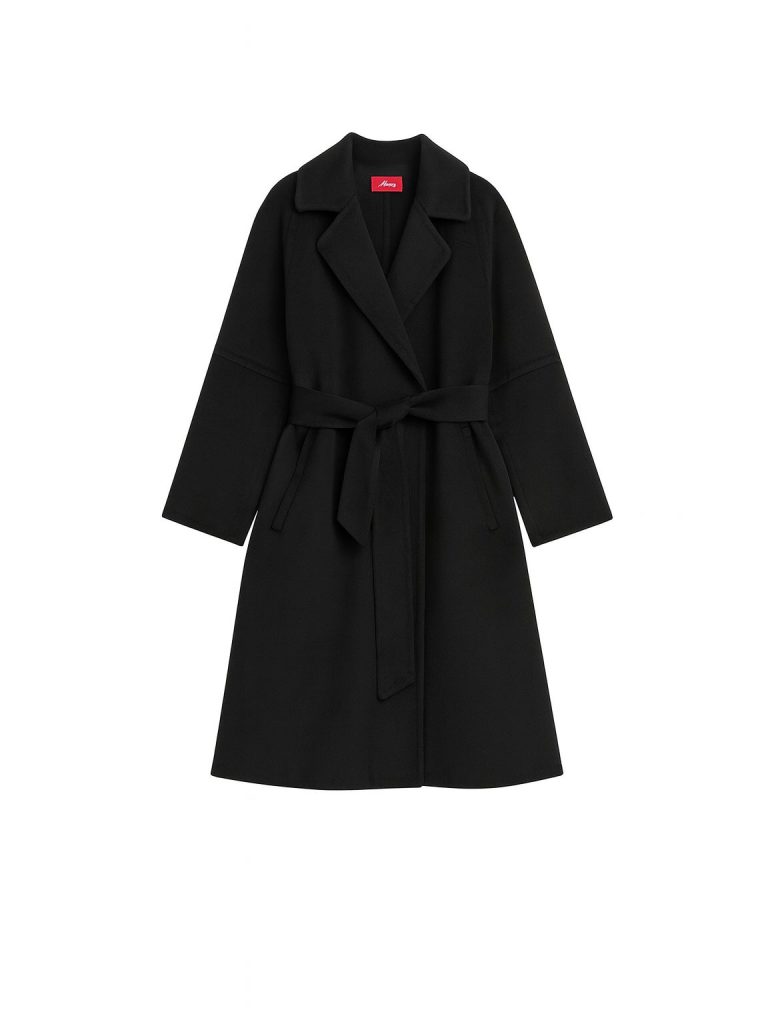 Brioni — пальто темно-синий, почти черное 42