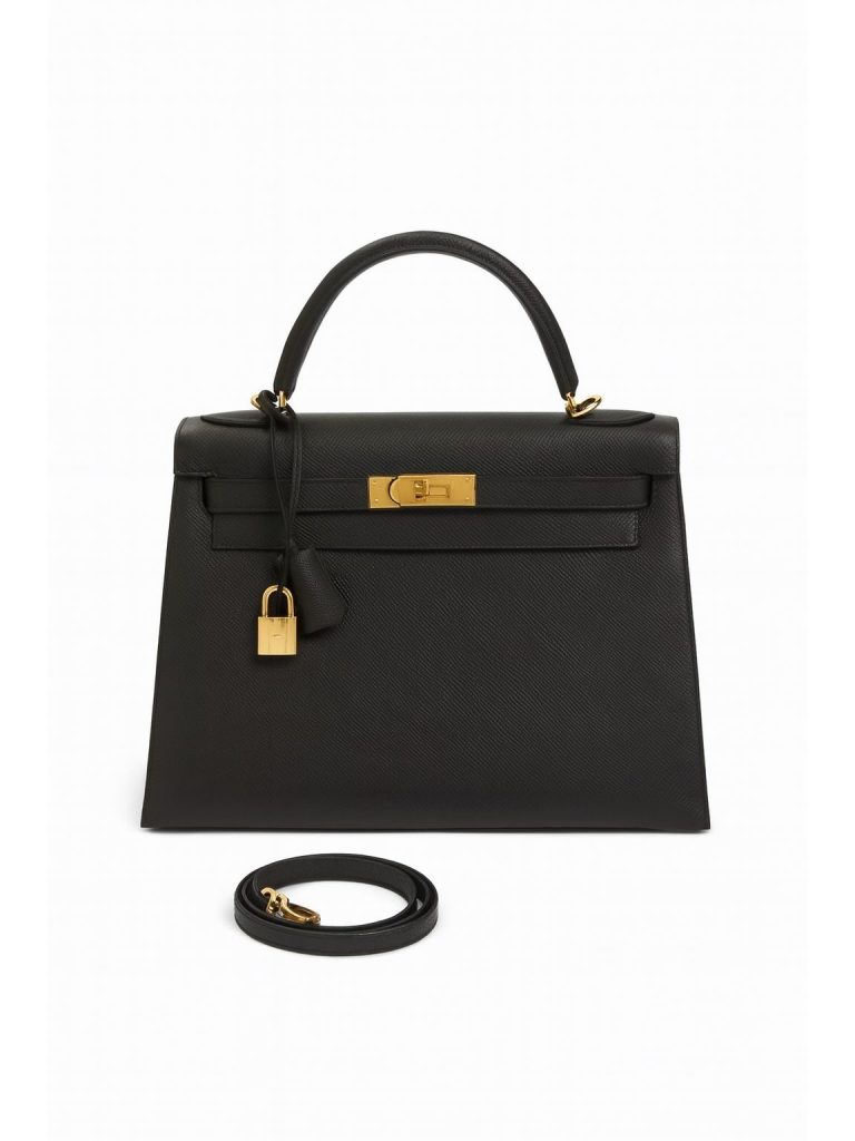 Hermès — сумка Kelly 32 Noir