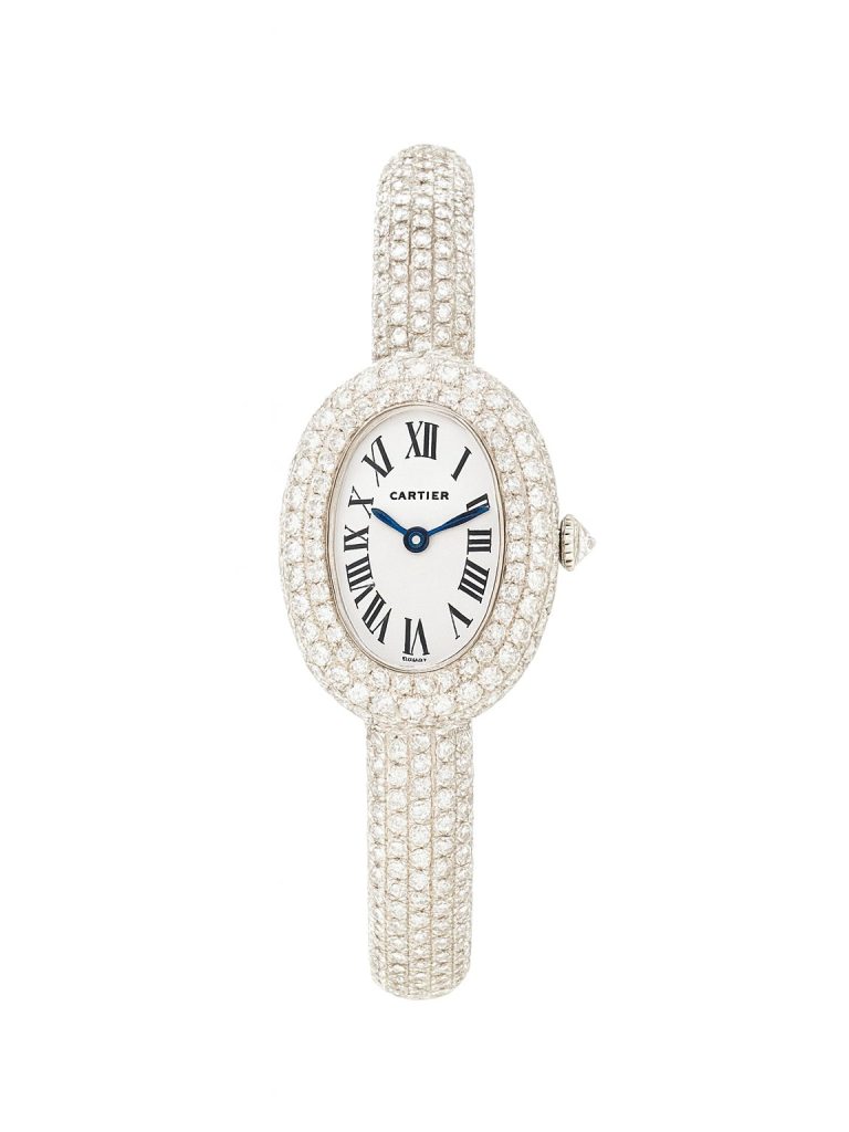 Cartier — часы BAIGNOIRE золотые