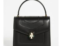 Bvlgari — сумка Serpenti черная 19 x 16