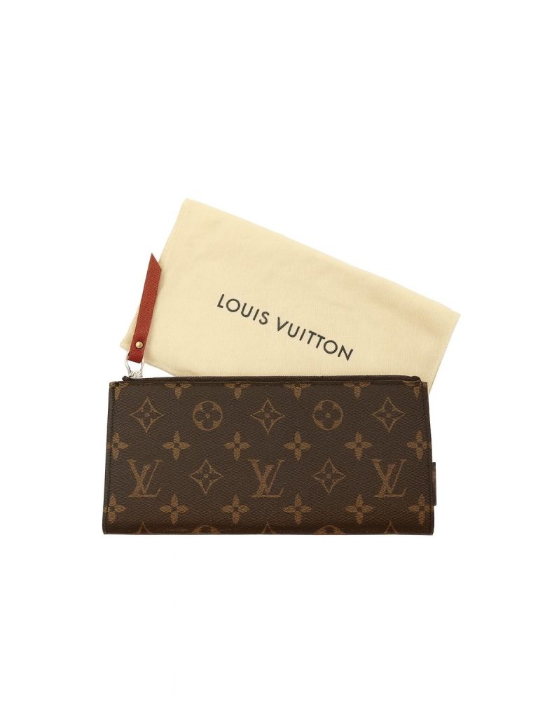 Louis Vuitton — кошелёк коричневый