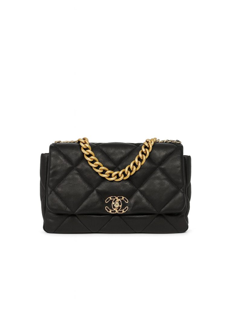 Chanel — сумка 19 Maxi черная