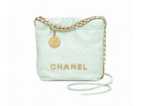 Chanel — сумка C22 mini blue mint