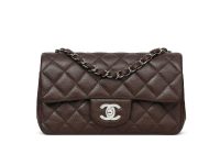 Chanel — сумка коричневая 20*12