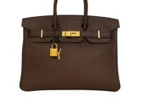 Hermès — сумка Birkin 25 chocolate