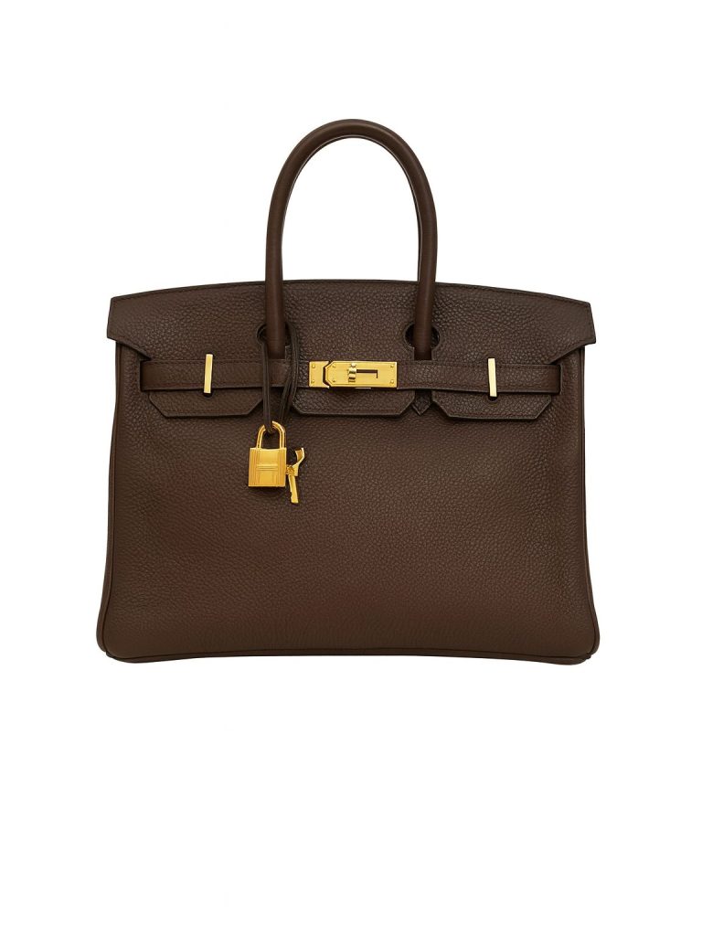 Hermès — сумка Birkin 25 chocolate