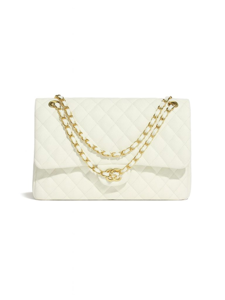 Chanel — сумка XXL белая