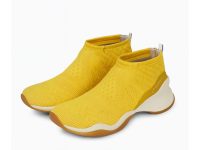 Fendi — кроссовки жёлтые 41