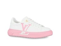 Louis Vuitton — кроссы белый/розовый 36