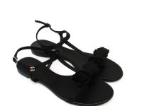 Chanel — сандали черный 38.5