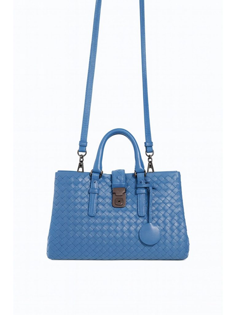 Bottega Veneta — сумка голубая