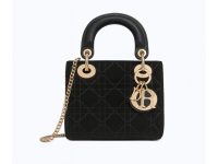 Dior — сумка lady Dior черная
