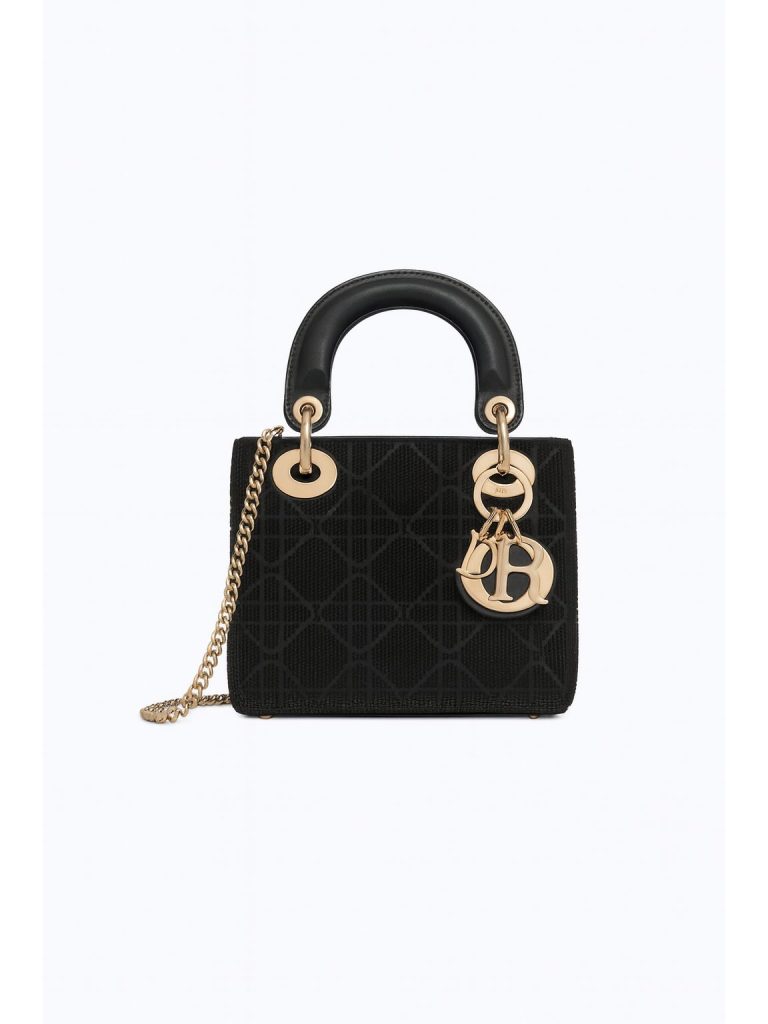 Dior — сумка lady Dior черная
