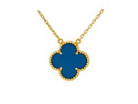 Van Cleef — подвеска голубая