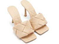Bottega Veneta — сабо бежевые 37.5