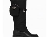 Prada — сапоги черные 37