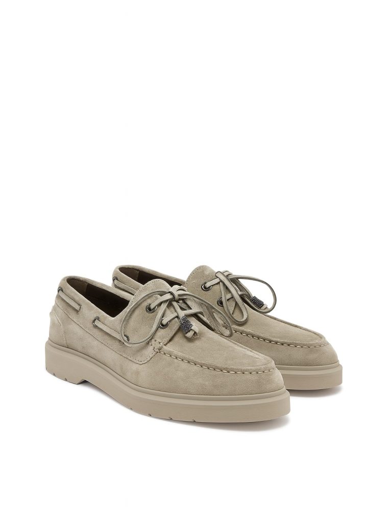 Brunello Cucinelli — лодочки бежевый 37.5
