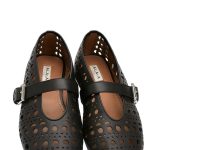 ALAIA — балетки черные 39.5
